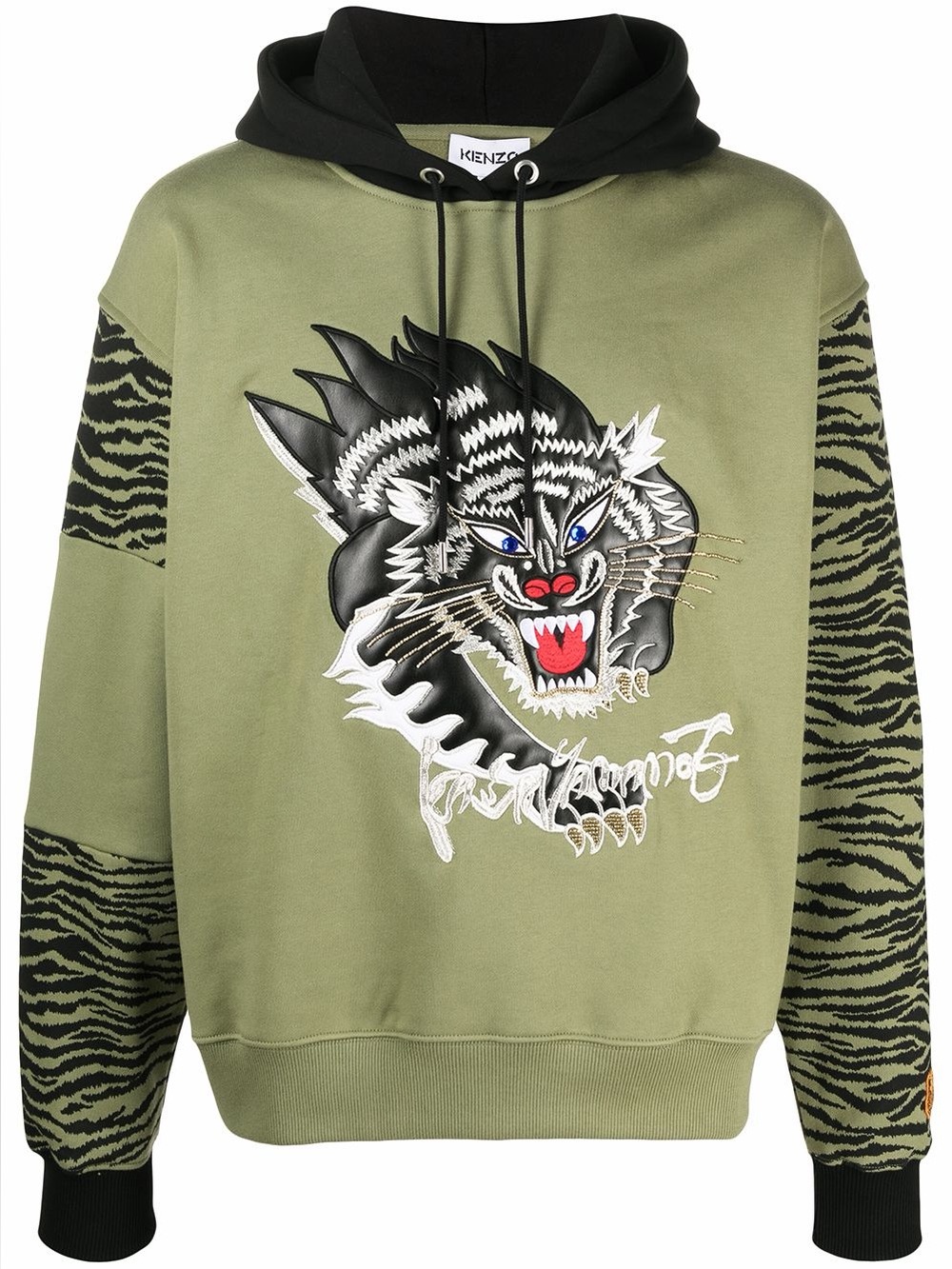 Kenzo Kenzo x Kansai Yamamoto Special Edition Panther Motif Hoodie